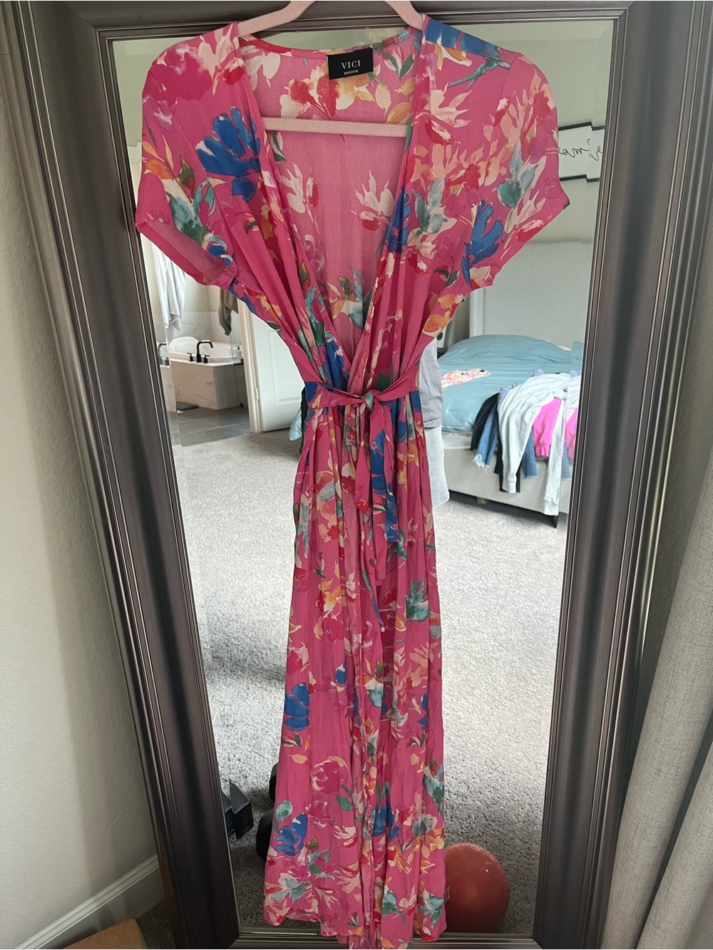 Vici wrap dress